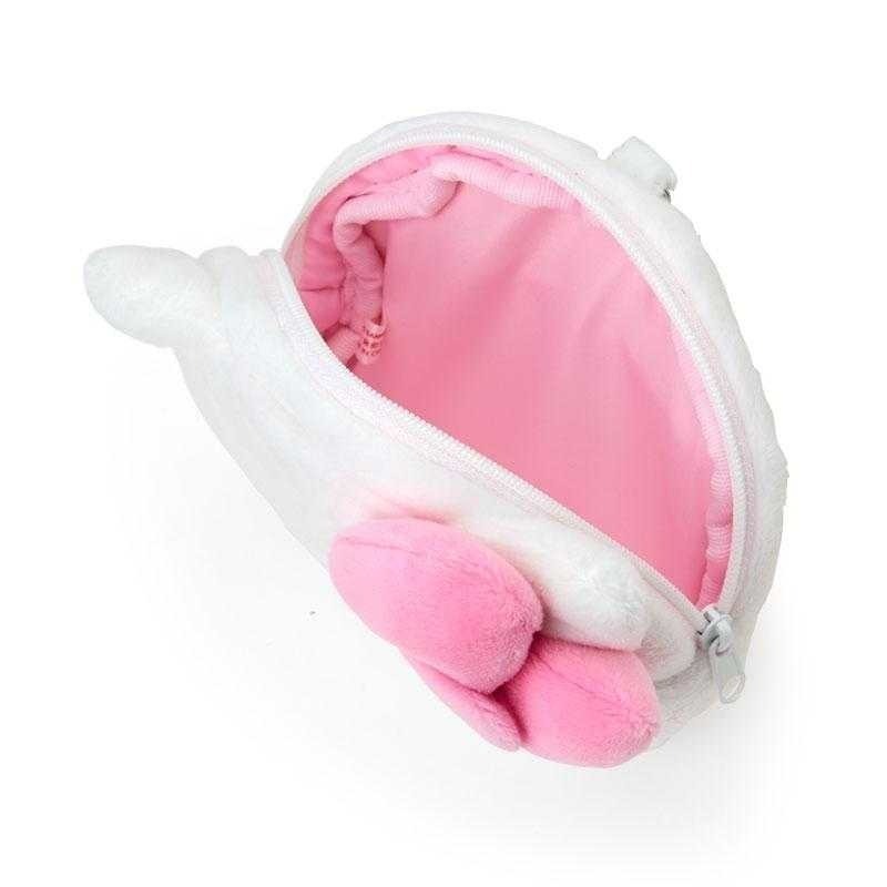 過生活IP訂購 三麗鷗 絨毛造型伸縮票卡包 凱蒂貓 美樂蒂 布丁狗 大耳狗 酷洛米 帕恰狗 人魚漢頓 酷企鵝 11409-細節圖3