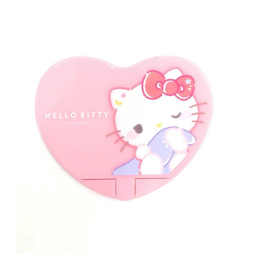 過生活IP訂購 三麗鷗 造型折疊鏡 愛睏款 HelloKitty 美樂蒂 大耳狗 酷洛米 11411-細節圖3