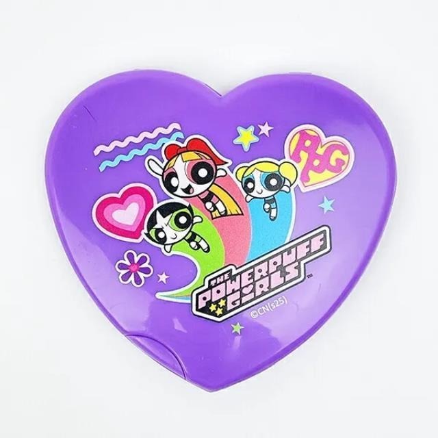 過生活IP訂購 飛天小女警 飛天小女警 掀蓋隨身鏡梳組 花花 泡泡 毛毛 6817R-細節圖5