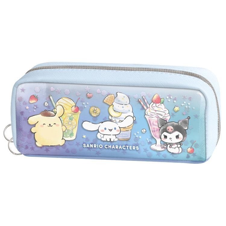 過生活IP訂購 三麗鷗 拉鍊筆袋 HelloKitty 美樂蒂 大耳狗 酷洛米 帕恰狗 布丁狗 11411-細節圖3