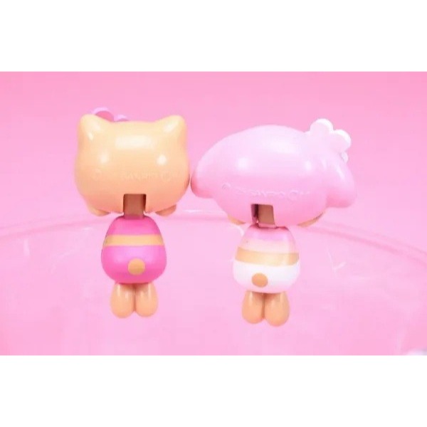 過生活IP訂購 三麗鷗 杯緣子公仔4入組 HelloKitty 美樂蒂 大耳狗 酷洛米 11408-細節圖3