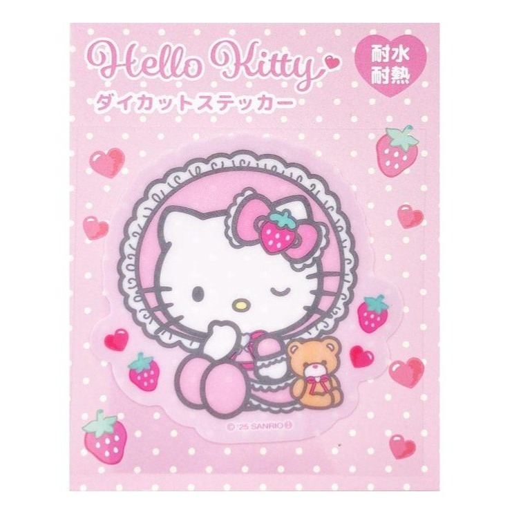 過生活IP訂購 三麗鷗 HelloKitty 凱蒂貓 造型貼紙 6A36R-細節圖3