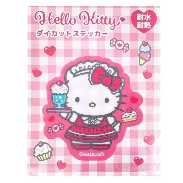 過生活IP訂購 三麗鷗 HelloKitty 凱蒂貓 造型貼紙 6A36R-細節圖5