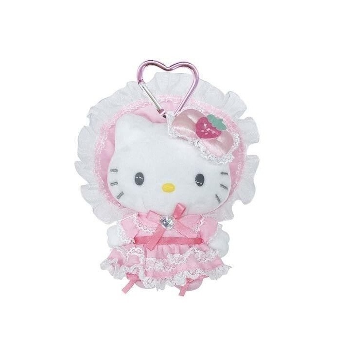 過生活IP訂購 三麗鷗 HelloKitty 凱蒂貓 絨毛玩偶吊飾 6A36R-細節圖3