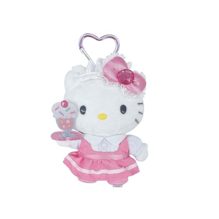 過生活IP訂購 三麗鷗 HelloKitty 凱蒂貓 絨毛玩偶吊飾 6A36R-細節圖6