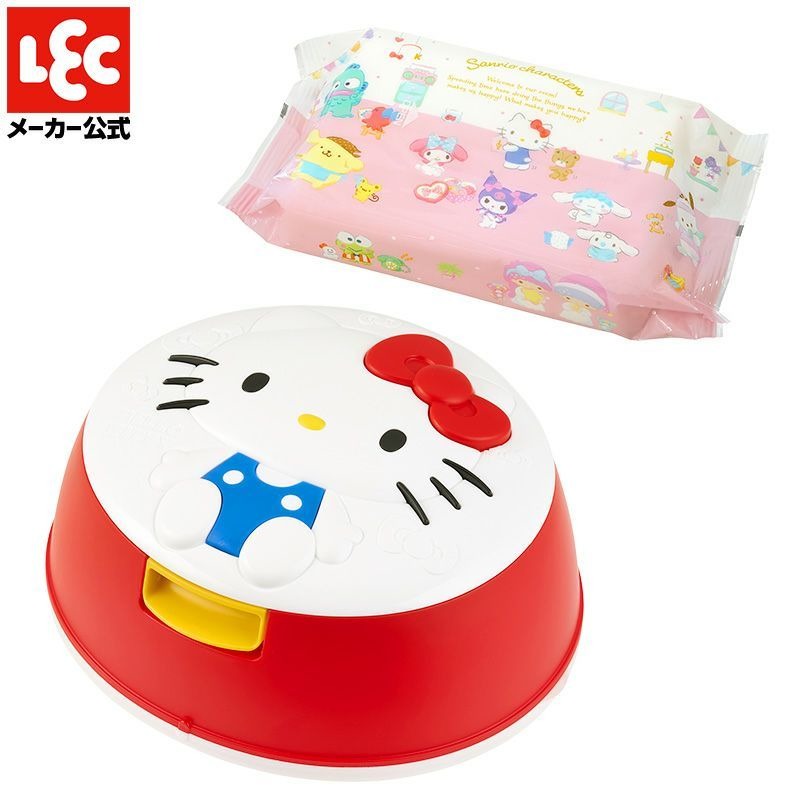 過生活IP訂購 三麗鷗 造型濕紙巾盒 HelloKitty 美樂蒂 大耳狗 酷洛米 11408-細節圖5