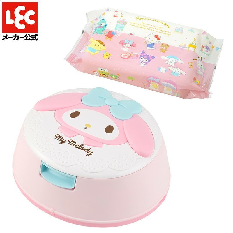 過生活IP訂購 三麗鷗 造型濕紙巾盒 HelloKitty 美樂蒂 大耳狗 酷洛米 11408-細節圖6