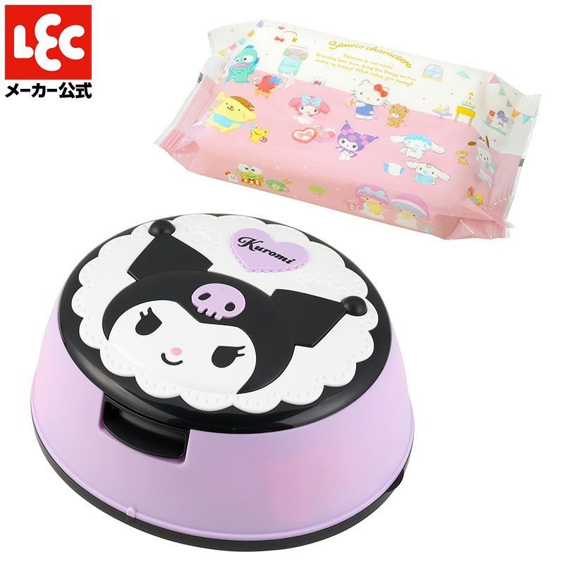 過生活IP訂購 三麗鷗 造型濕紙巾盒 HelloKitty 美樂蒂 大耳狗 酷洛米 11408-細節圖8