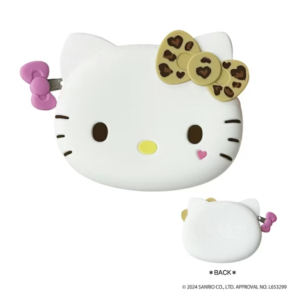過生活IP訂購 三麗鷗 矽膠零錢包 HelloKitty 凱蒂貓 澀谷辣妹 11408-細節圖4