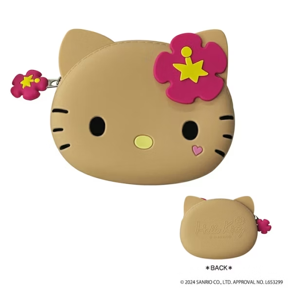 過生活IP訂購 三麗鷗 矽膠零錢包 HelloKitty 凱蒂貓 澀谷辣妹 11408-細節圖5