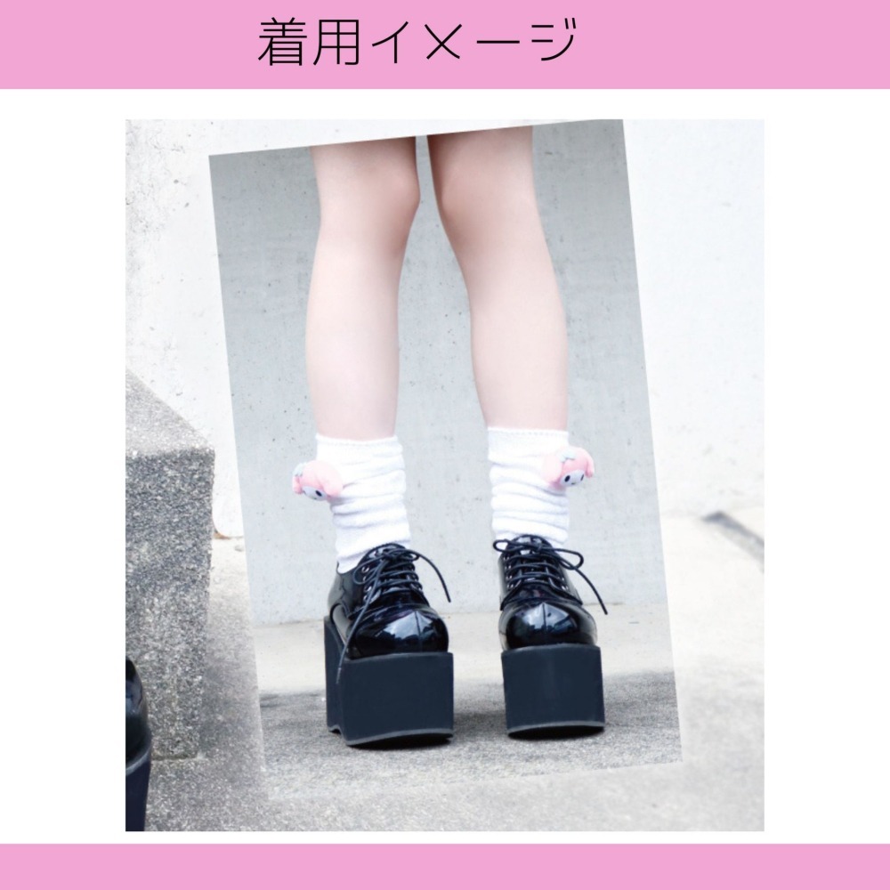過生活IP訂購 三麗鷗 成人棉質長襪 美樂蒂 布丁狗 大耳狗 酷洛米 人魚漢頓 6515R-細節圖5