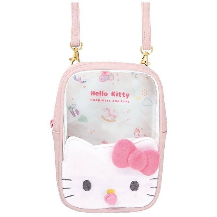 過生活IP訂購 三麗鷗 造型直式斜背包 HelloKitty 大耳狗 酷洛米 6516R-細節圖4