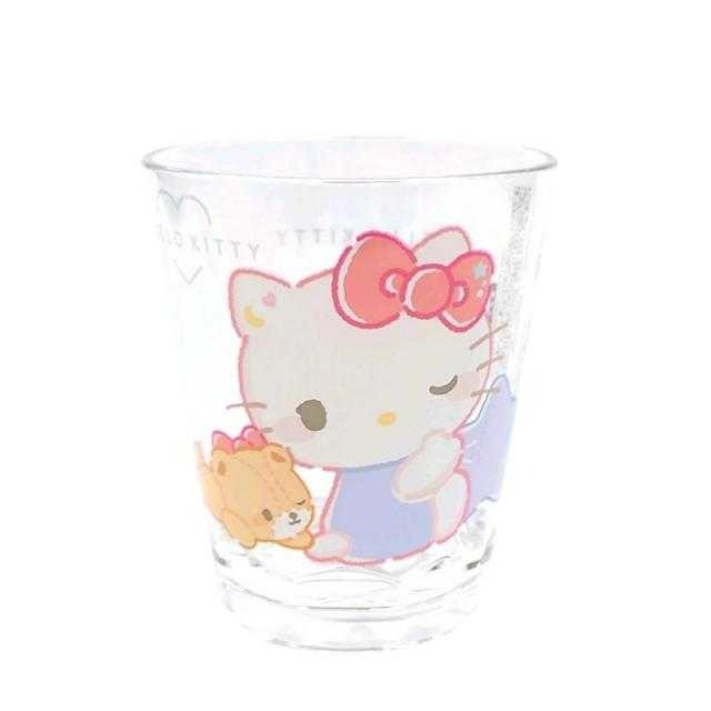 過生活IP訂購 三麗鷗 透明壓克力水杯 HelloKitty 美樂蒂 大耳狗 酷洛米 史努比 6516R-細節圖3