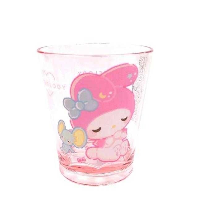 過生活IP訂購 三麗鷗 透明壓克力水杯 HelloKitty 美樂蒂 大耳狗 酷洛米 史努比 6516R-細節圖4