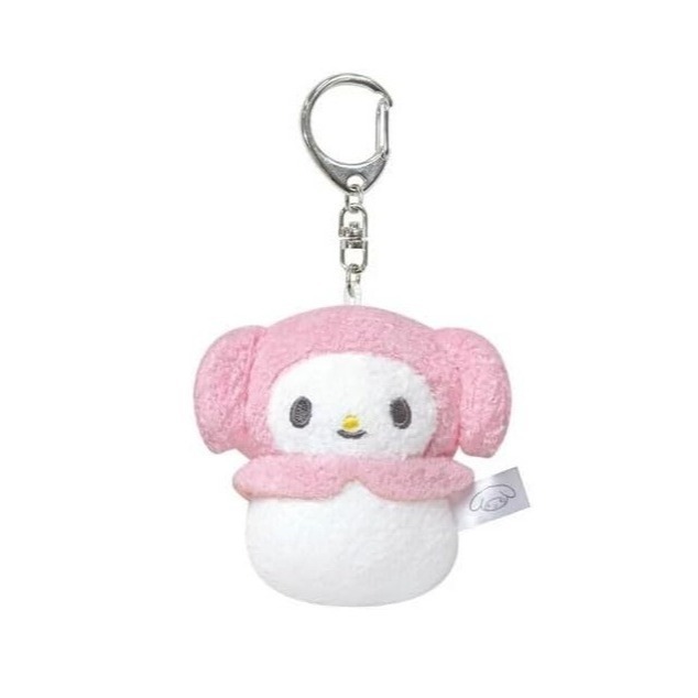 過生活IP訂購 三麗鷗 絨毛玩偶鑰匙圈 HelloKitty 美樂蒂 大耳狗 酷洛米 帕恰狗 6516R-細節圖4