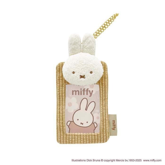 過生活IP訂購 米飛兔 Miffy 絨毛造型拍立得收納套掛飾 11408-細節圖3