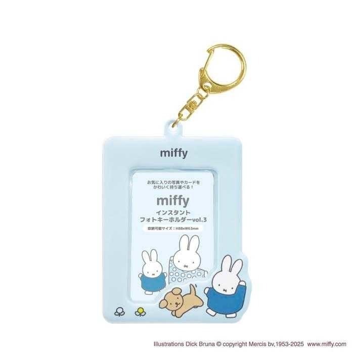 過生活IP訂購 米飛兔 Miffy 透明拍立得收納套掛飾 11408-細節圖4