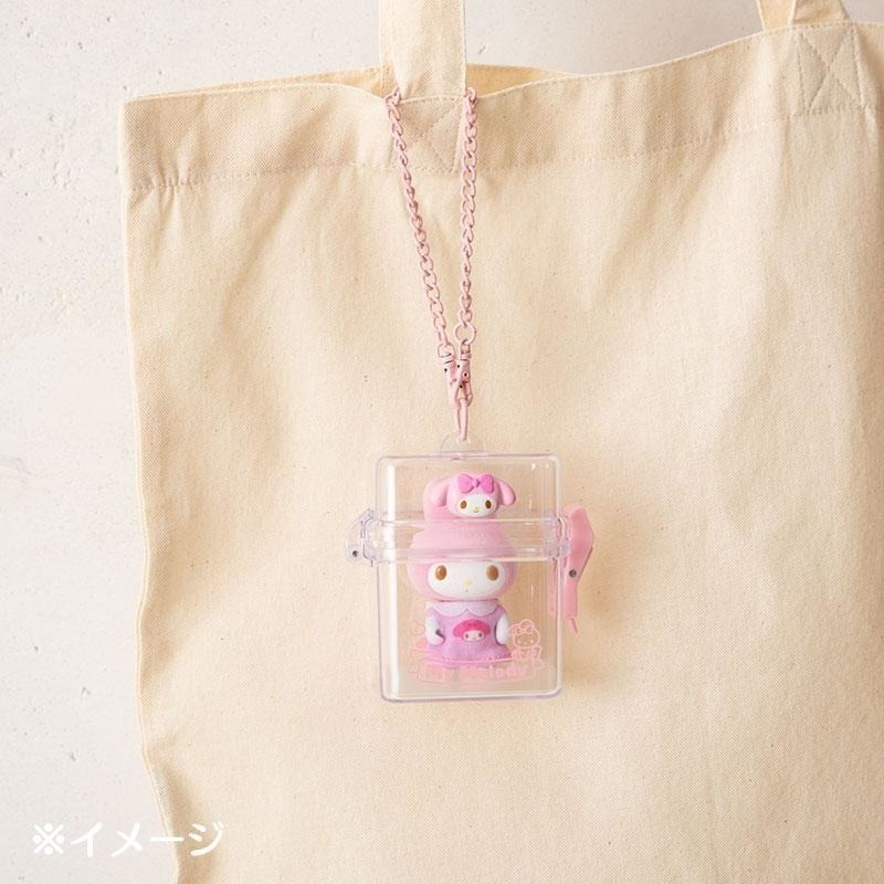 過生活IP訂購 三麗鷗 迷你玩偶展示收納盒附吊鍊 HelloKitty 美樂蒂 大耳狗 酷洛米 6A44R-細節圖3