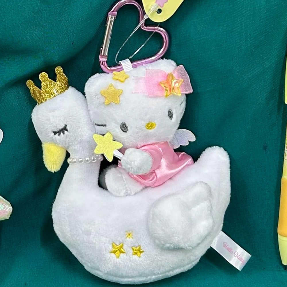 過生活IP訂購 三麗鷗 HelloKitty 凱蒂貓 絨毛玩偶吊飾 6J23-細節圖3