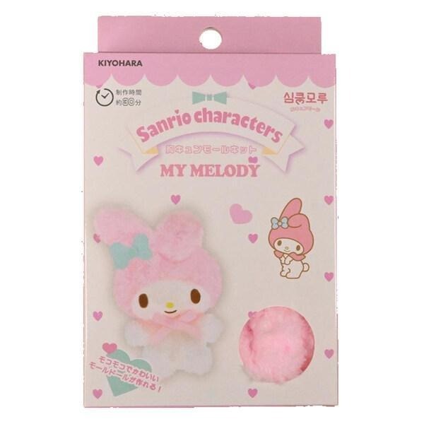 過生活IP訂購 三麗鷗毛根DIY玩偶吊飾 HelloKitty 美樂蒂 大耳狗 酷洛米 11410-細節圖4