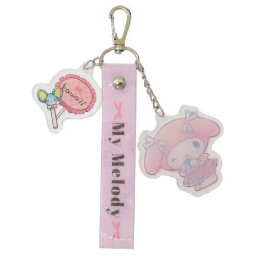 過生活IP訂購 三麗鷗 造型壓克力鑰匙圈 HelloKitty 美樂蒂 酷洛米 6515R-細節圖5