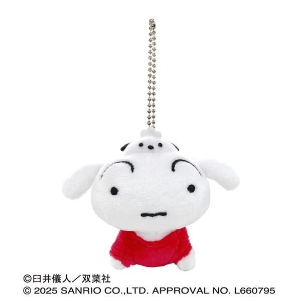 過生活IP訂購 三麗鷗 x 蠟筆小新 絨毛玩偶吊飾  HelloKitty 酷企鵝 帕恰狗 11408-細節圖8