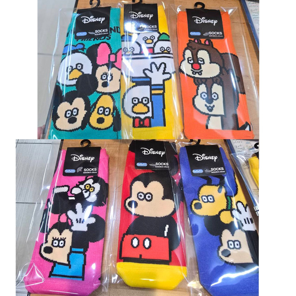 過生活IP訂購 迪士尼 x 松本誠司聯名 成人棉質短襪 米奇 米妮 奇奇蒂蒂 唐老鴨 布魯托 11408-細節圖9