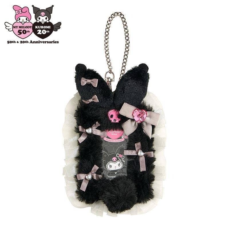 過生活IP訂購 三麗鷗 絨毛造型拍立得收納套掛飾 毛茸兔 美樂蒂 酷洛米 11409-細節圖5