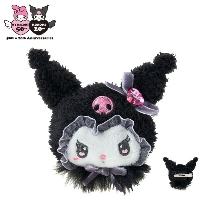 過生活IP訂購 三麗鷗 造型玩偶髮夾 毛茸兔 美樂蒂 酷洛米 11409-細節圖4