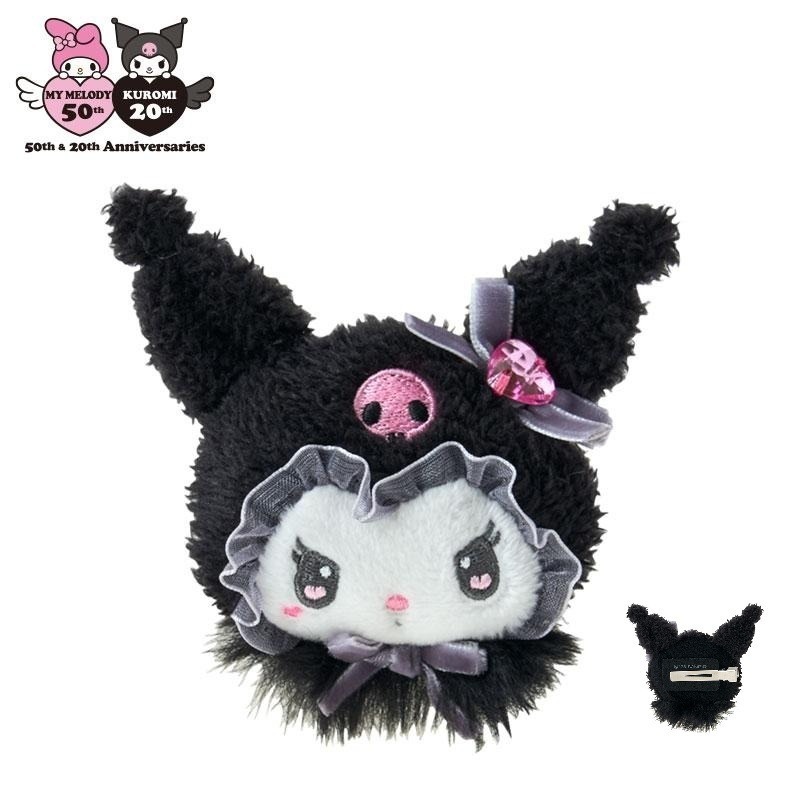 過生活IP訂購 三麗鷗 造型玩偶髮夾 毛茸兔 美樂蒂 酷洛米 11409-細節圖4