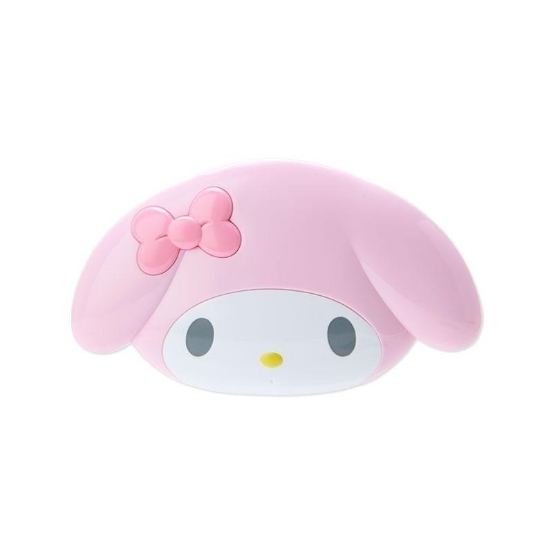 過生活IP訂購 三麗鷗 大臉造型掀蓋隨身鏡梳組 凱蒂貓 美樂蒂 布丁狗 大耳狗 酷洛米 帕恰狗 人魚漢頓 6751R-細節圖4