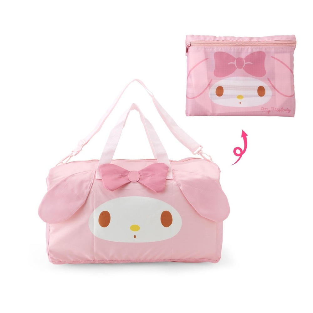 過生活IP訂購 三麗鷗 兩用旅行袋 托特包 HelloKitty 美樂蒂 大耳狗 酷洛米 11409-細節圖5