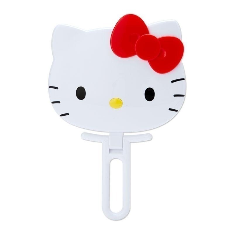 過生活IP訂購 三麗鷗 大臉造型手拿鏡 HelloKitty 美樂蒂 布丁狗 大耳狗 酷洛米 帕恰狗 6732R-細節圖3