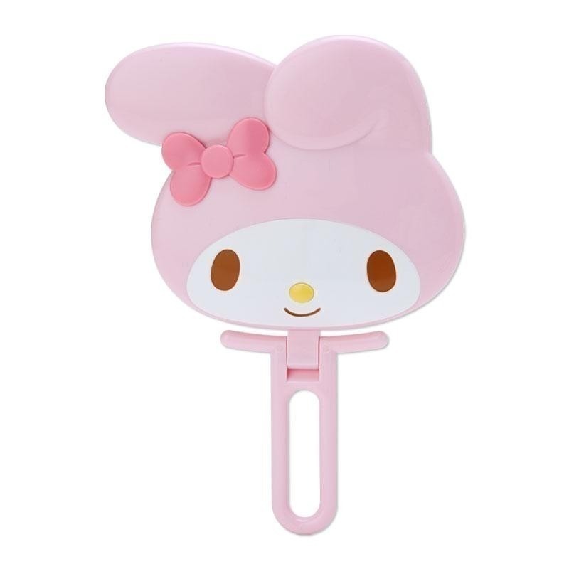 過生活IP訂購 三麗鷗 大臉造型手拿鏡 HelloKitty 美樂蒂 布丁狗 大耳狗 酷洛米 帕恰狗 6732R-細節圖6