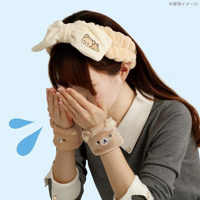過生活IP訂購 SANX 拉拉熊 造型洗臉腕帶2入組 11409-細節圖3