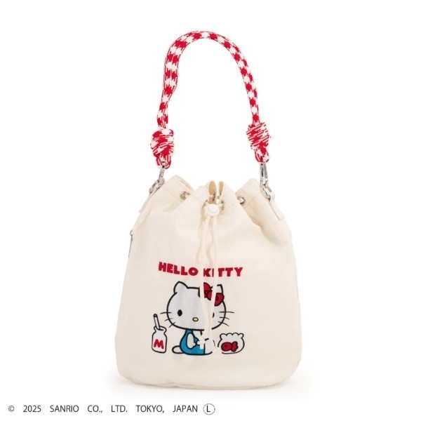 過生活IP訂購 三麗鷗 HelloKitty 凱蒂貓 側背斜背兩用包 11410-細節圖5