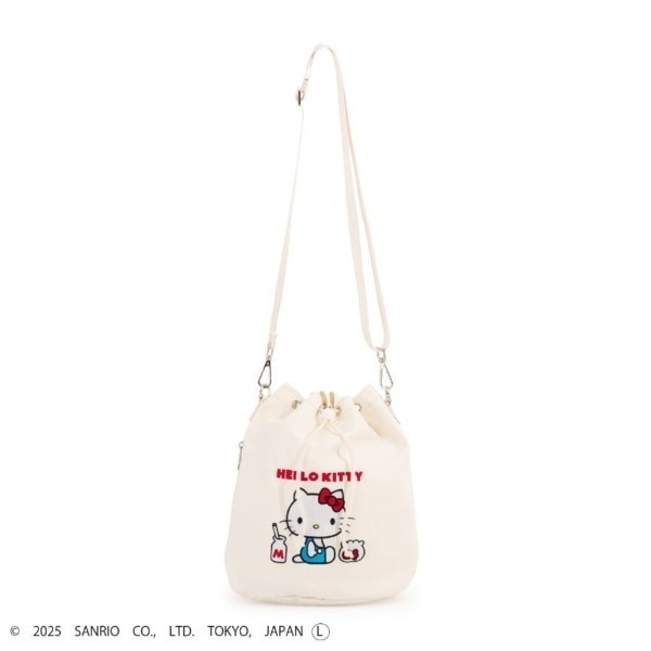 過生活IP訂購 三麗鷗 HelloKitty 凱蒂貓 側背斜背兩用包 11410-細節圖7