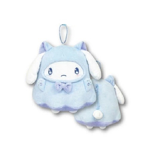 過生活IP訂購 三麗鷗 絨毛造型收納包 貓幽靈 HelloKitty 美樂蒂 大耳狗 酷洛米 帕恰狗 11410-細節圖6