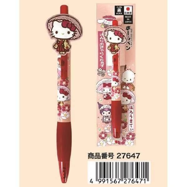過生活IP訂購 三麗鷗 造型原子筆 HelloKitty 美樂蒂 大耳狗 酷洛米 帕恰狗 11410-細節圖3