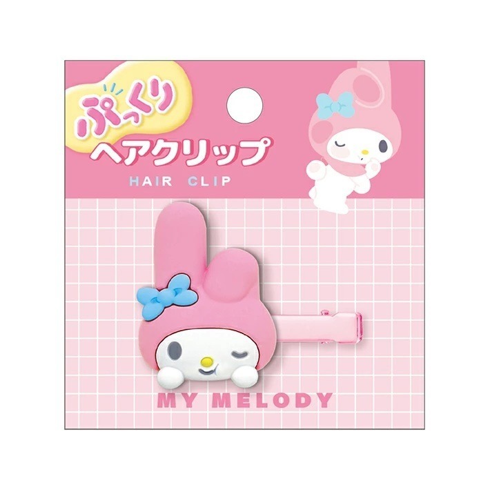 過生活IP訂購 三麗鷗 造型髮夾 HelloKitty 美樂蒂 布丁狗 酷洛米 帕恰狗 人魚漢頓 11410-細節圖6