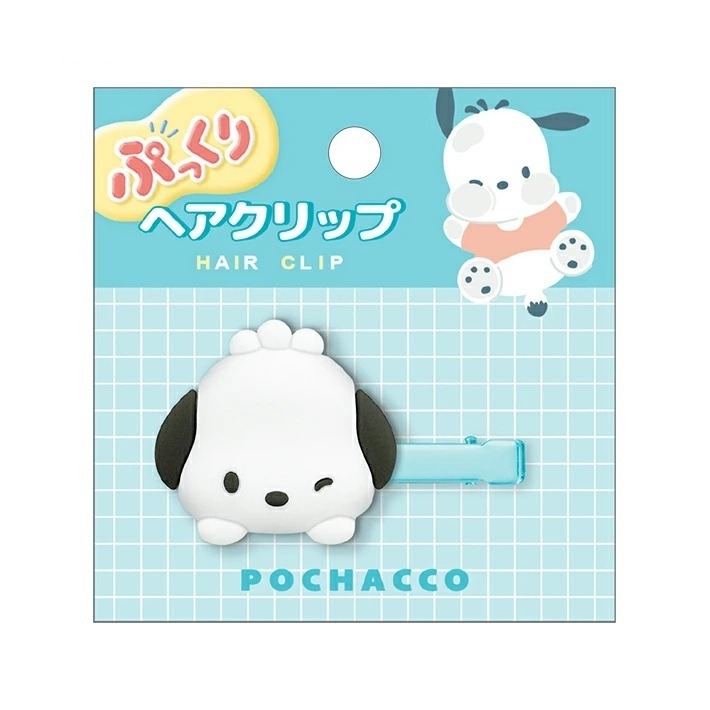 過生活IP訂購 三麗鷗 造型髮夾 HelloKitty 美樂蒂 布丁狗 酷洛米 帕恰狗 人魚漢頓 11410-細節圖9