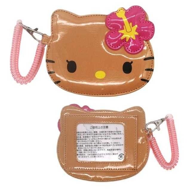 過生活IP訂購 三麗鷗 HelloKitty 凱蒂貓 票卡夾附彈簧繩 11410-細節圖3