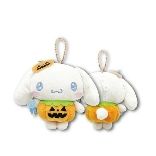 過生活IP訂購 三麗鷗 絨毛造型收納包 萬聖節 HelloKitty 美樂蒂 大耳狗 酷洛米 11410-細節圖6