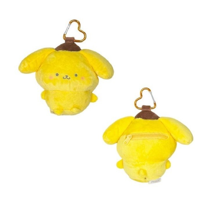 過生活IP訂購 三麗鷗 絨毛造型收納包 Kitty 美樂蒂 布丁狗 大耳狗 酷洛米 帕恰狗 人魚漢頓 11410-細節圖5