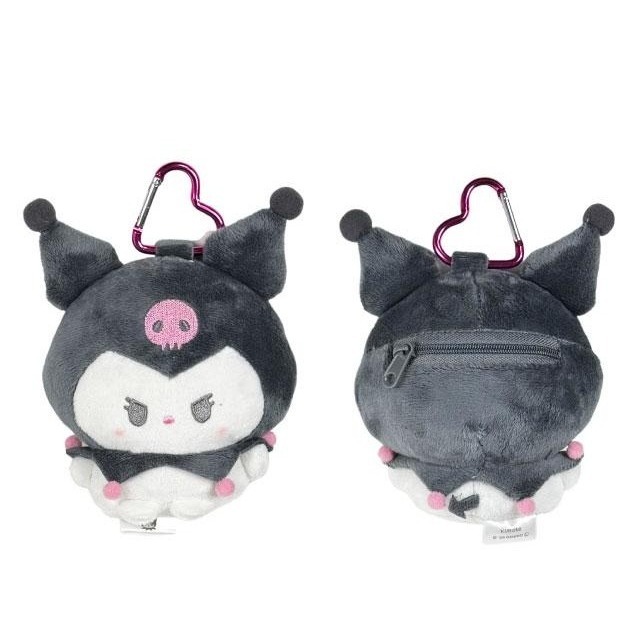 過生活IP訂購 三麗鷗 絨毛造型收納包 Kitty 美樂蒂 布丁狗 大耳狗 酷洛米 帕恰狗 人魚漢頓 11410-細節圖7