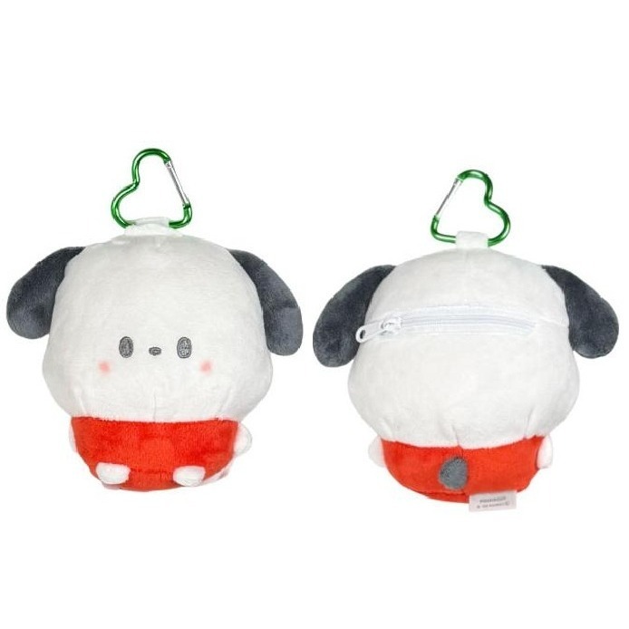 過生活IP訂購 三麗鷗 絨毛造型收納包 Kitty 美樂蒂 布丁狗 大耳狗 酷洛米 帕恰狗 人魚漢頓 11410-細節圖8