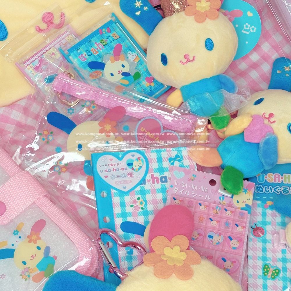 過生活IP訂購 SPINNS x Sanrio 三麗鷗 花小兔 絨毛玩偶吊飾 抱愛心 芭蕾裙 格紋花布系列 11410-細節圖3