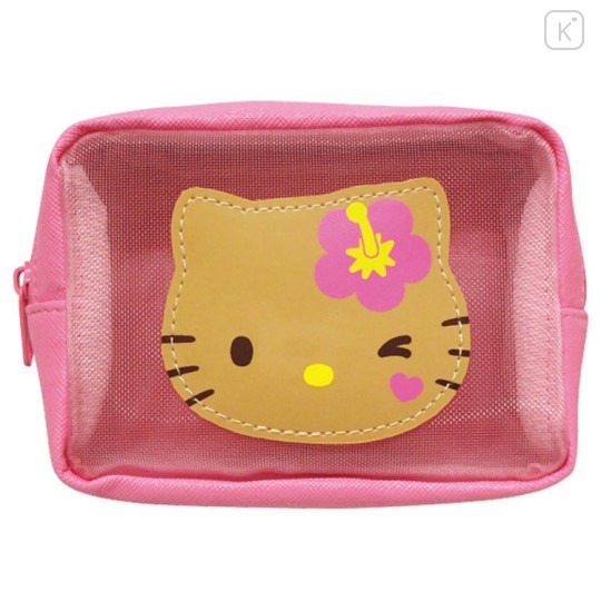 過生活IP訂購 三麗鷗 HelloKitty 凱蒂貓 網紗化妝包 千禧Y2K 6516R-細節圖3