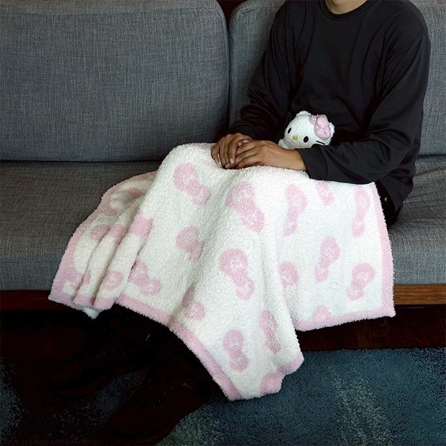 過生活IP訂購 三麗鷗 玩偶蓬鬆毛毯 HelloKitty 美樂蒂 酷洛米 Miffy 哆啦A夢 小熊維尼 6655R-細節圖3