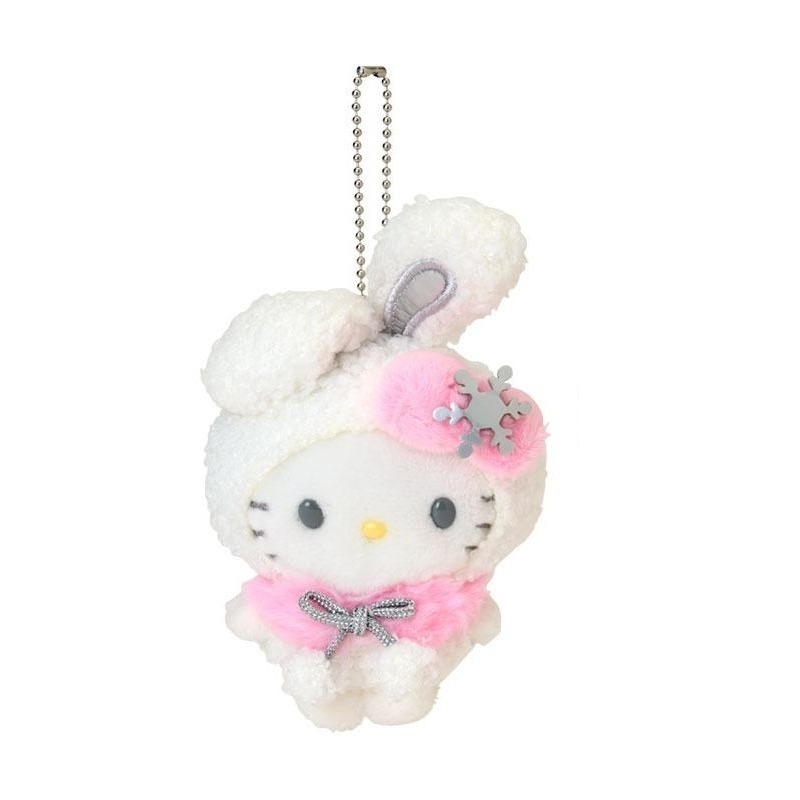 過生活IP訂購 三麗鷗 厚底拖鞋絨毛玩偶吊飾 HelloKitty 美樂蒂 大耳狗 酷洛米 11410-細節圖3